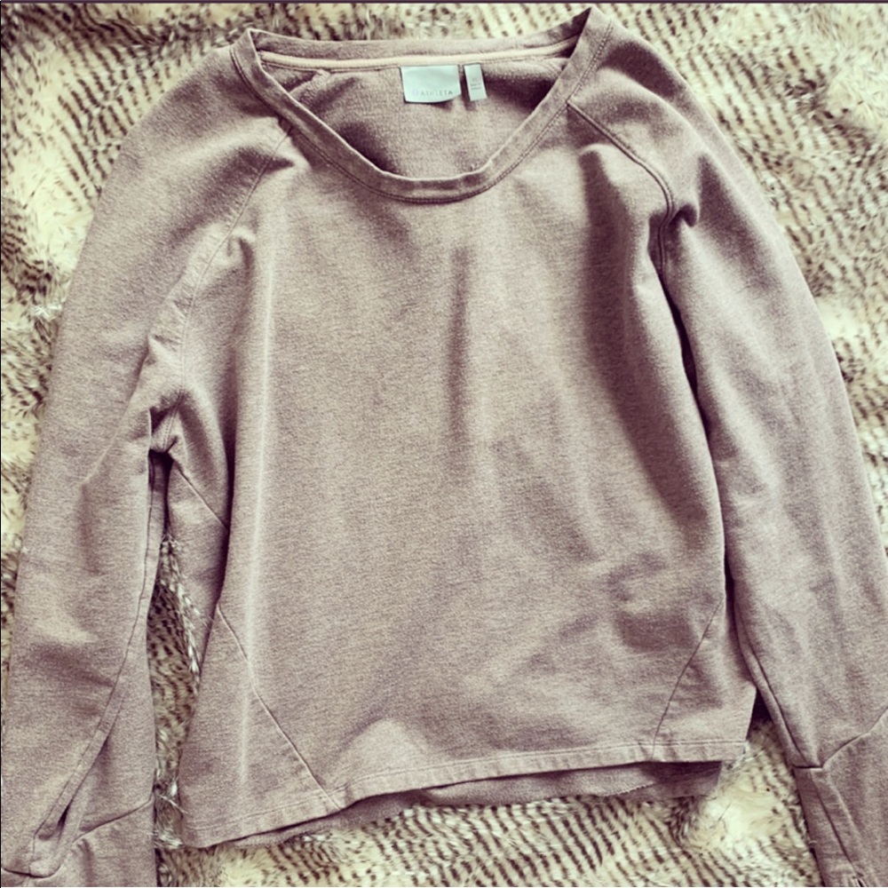 ATHLETA LUXE PULLOVER SWEATSHIRT